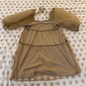 Lush Polka Dot Dress